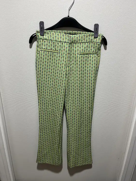 Pantalon tela flare