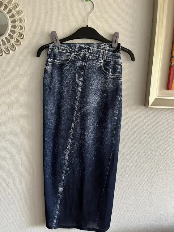 Falda estilo jeans