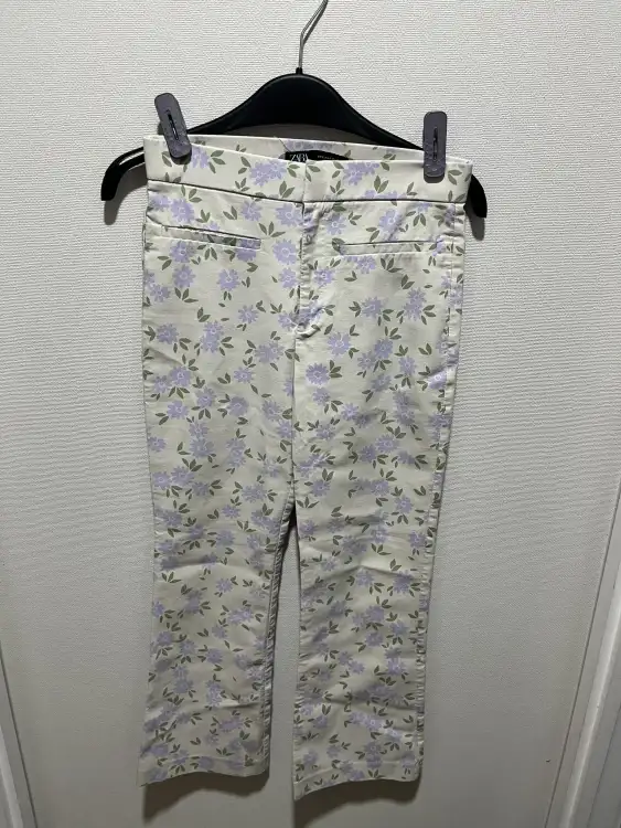 Pantalon tela flare